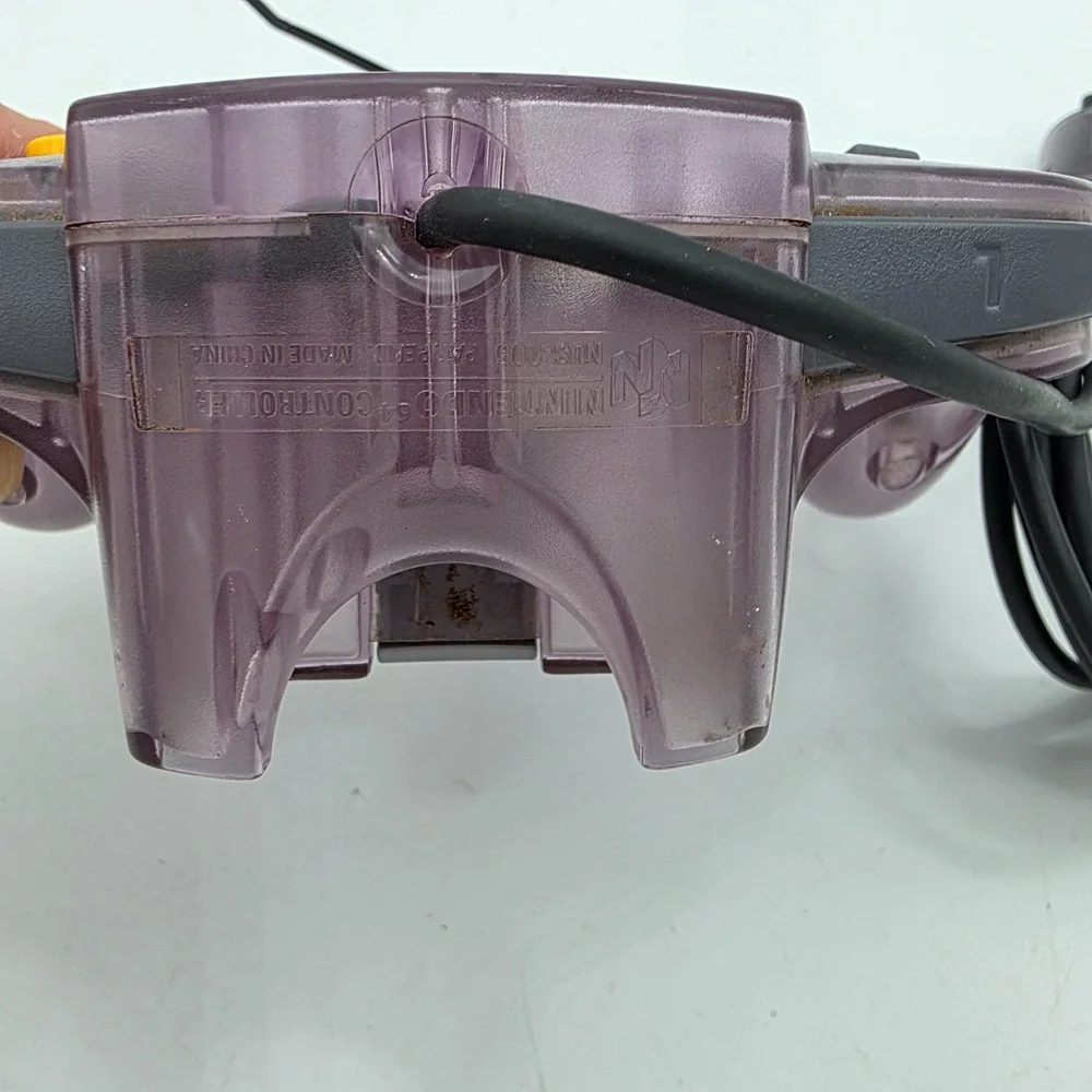 Official Atomic Purple Controller - NINTENDO 64 - N64